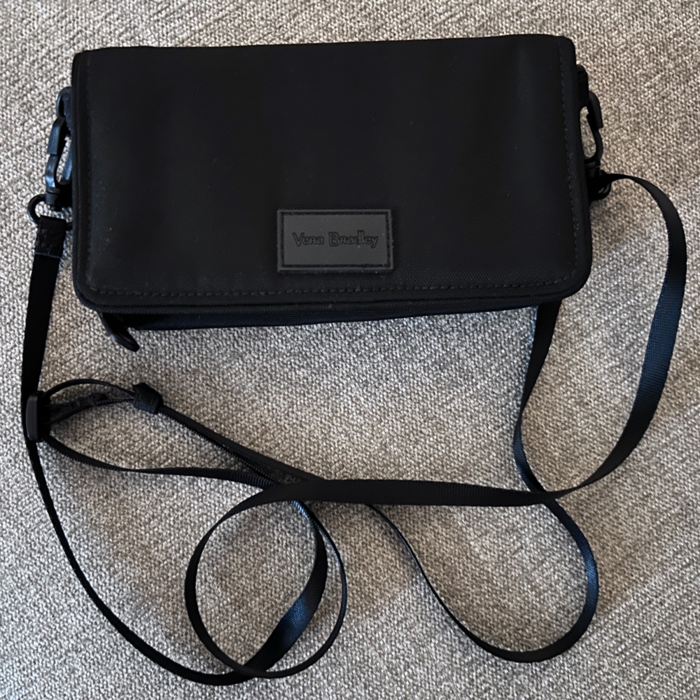 Vera Bradley Black Crossbody Bag
